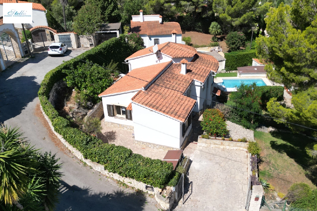 villa in Denia for holiday rental, built area 140 m², year built 1990, condition neat, + KLIMA, air-condition, plot area 800 m², 3 bedroom, 3 bathroom, swimming-pool, ref.: T-0423-26