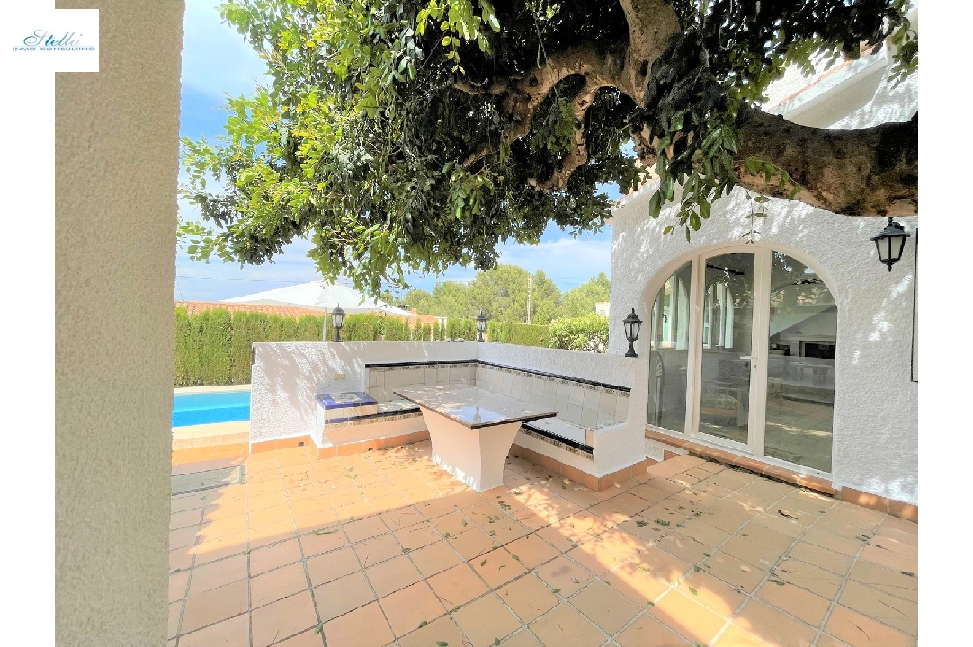 villa in Denia for holiday rental, built area 117 m², year built 1974, condition neat, + central heating, air-condition, plot area 680 m², 3 bedroom, 2 bathroom, swimming-pool, ref.: T-0615-3