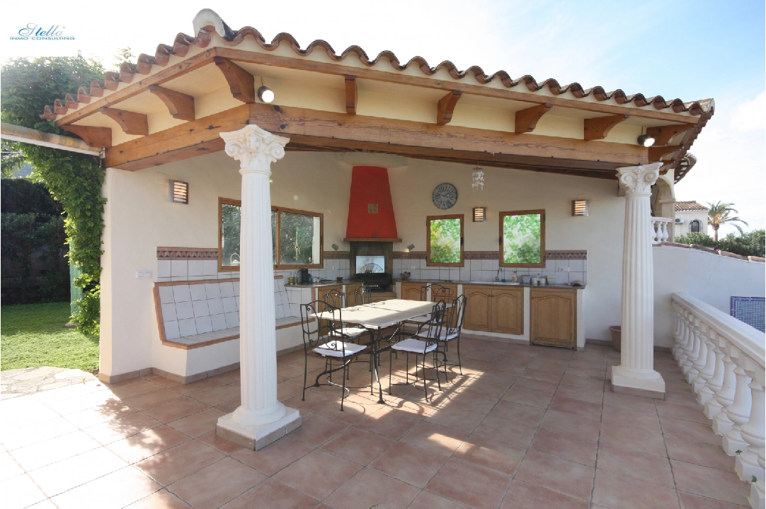 villa in Denia for holiday rental, built area 350 m², year built 2000, condition neat, + central heating, air-condition, plot area 1000 m², 3 bedroom, 2 bathroom, swimming-pool, ref.: T-0415-6