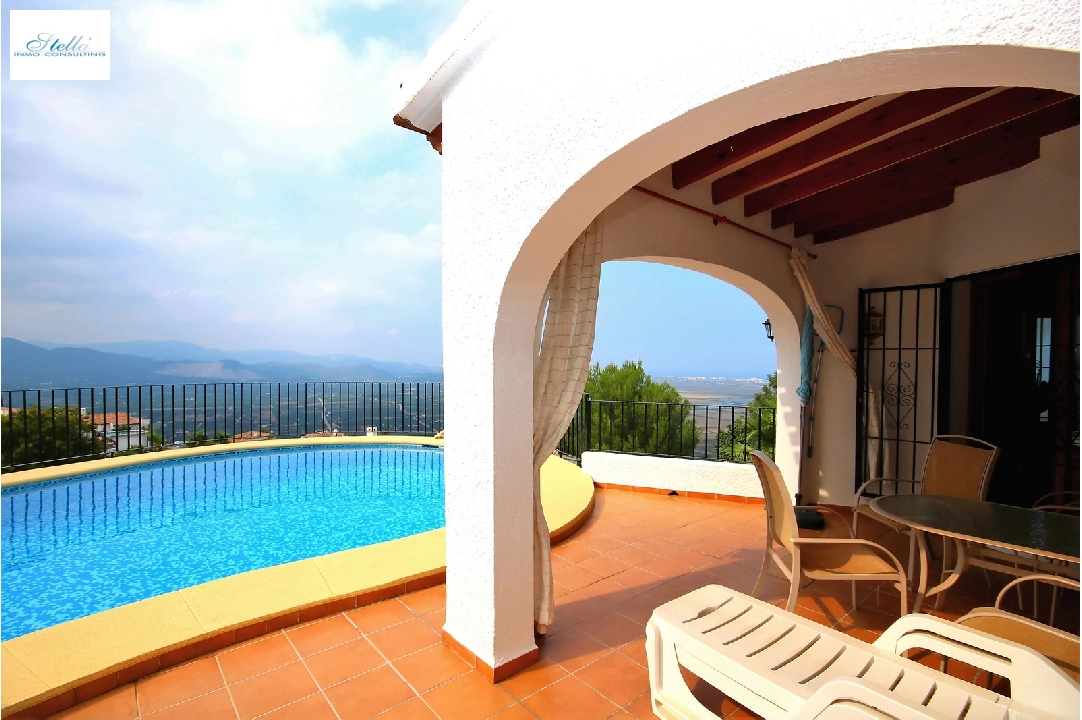 villa in Pego-Monte Pego for sale, built area 100 m², year built 2006, condition neat, + KLIMA, air-condition, plot area 544 m², 3 bedroom, 2 bathroom, swimming-pool, ref.: AS-2621-JI-32