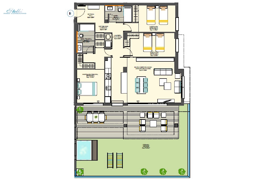 apartment in Benidorm(Benidorm) for sale, built area 174 m², air-condition, plot area 207 m², 3 bedroom, 2 bathroom, ref.: BP-3421BED-11