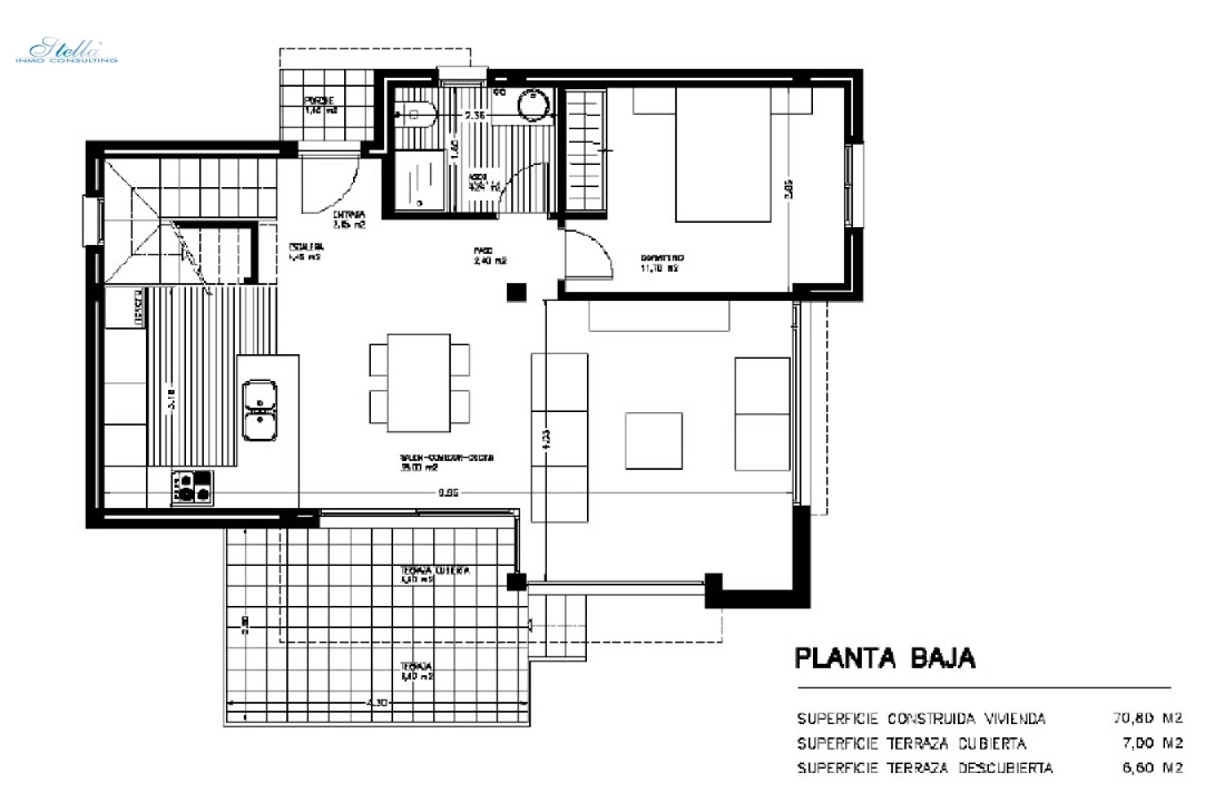 villa in Denia-La Sella for sale, built area 150 m², air-condition, plot area 326 m², 3 bedroom, 2 bathroom, ref.: BP-3422SEL-4