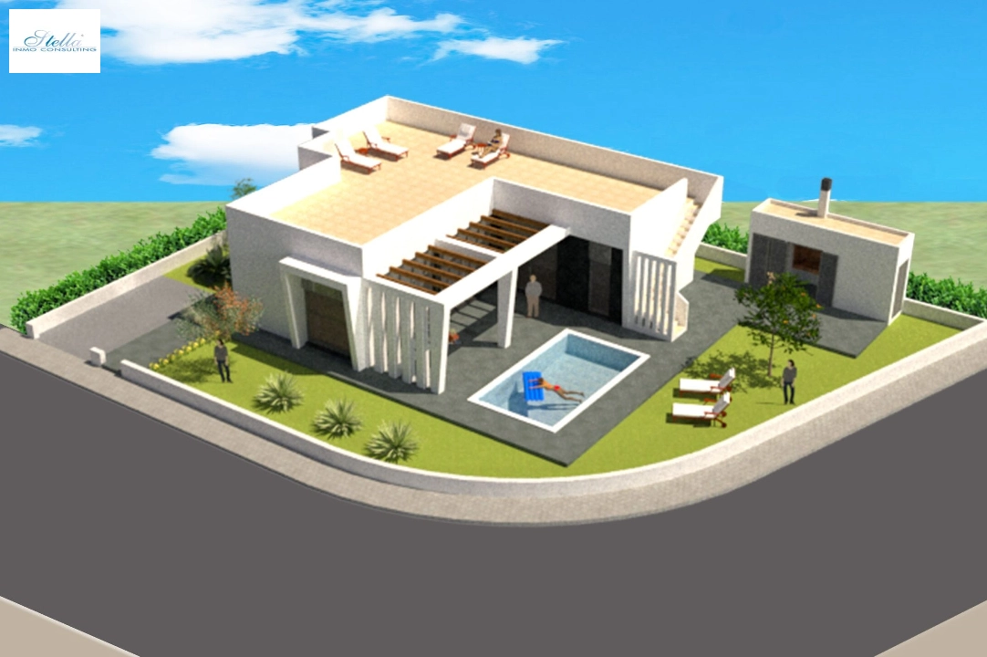 villa in Polop(Lomas del Sol) for sale, plot area 480 m², 3 bedroom, 2 bathroom, ref.: BP-3436POL-2