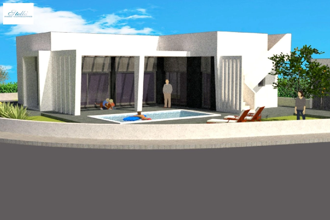 villa in Polop(Lomas del Sol) for sale, plot area 480 m², 3 bedroom, 2 bathroom, ref.: BP-3436POL-4