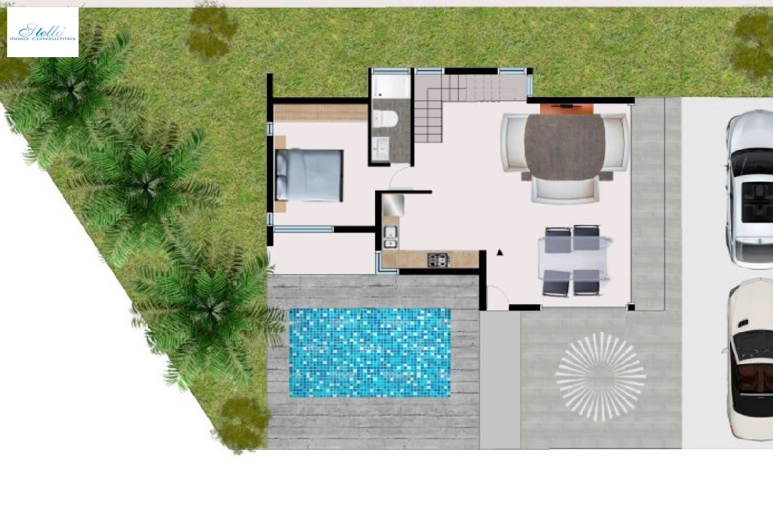 villa in Finestrat for sale, built area 513 m², air-condition, plot area 324 m², 3 bedroom, 3 bathroom, ref.: BP-3460FIN-10