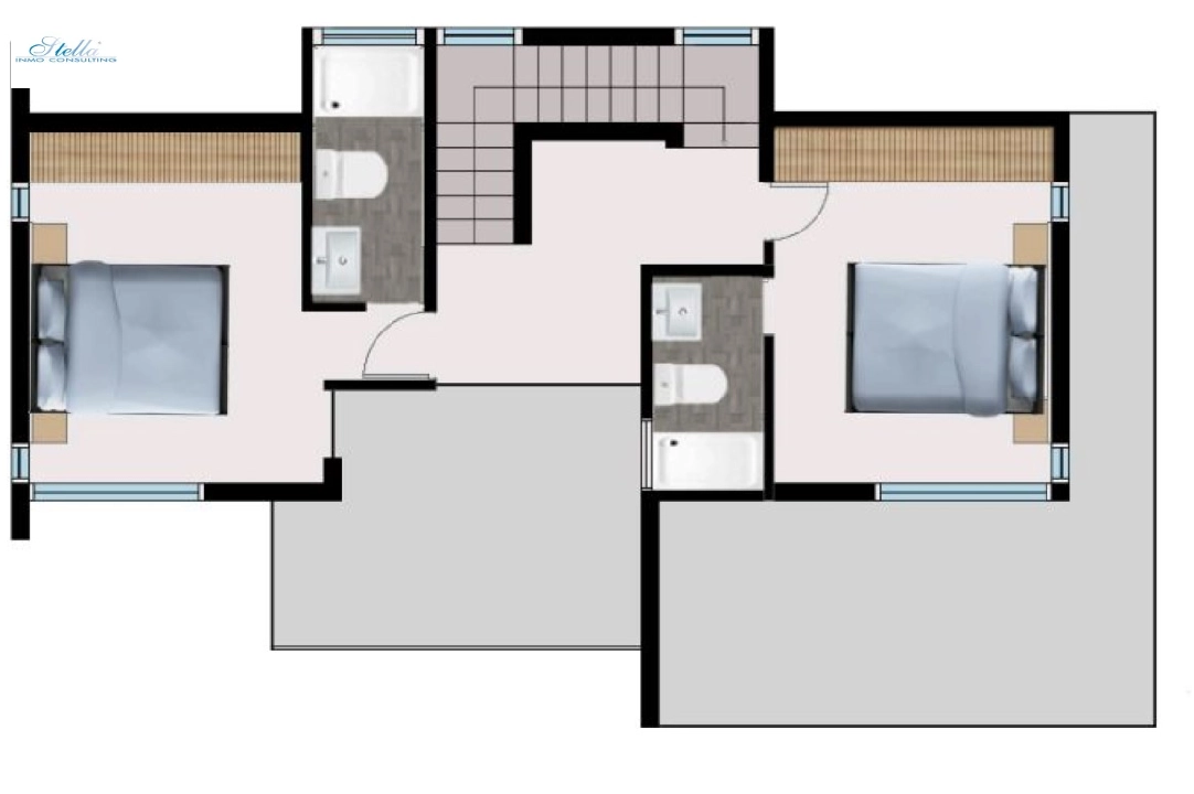 villa in Finestrat for sale, built area 513 m², air-condition, plot area 324 m², 3 bedroom, 3 bathroom, ref.: BP-3460FIN-11