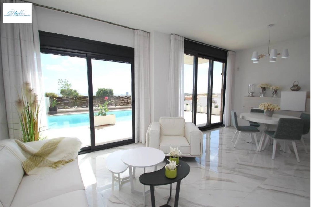 villa in Dehesa de Campoamor for sale, built area 168 m², condition first owner, plot area 500 m², 3 bedroom, 2 bathroom, swimming-pool, ref.: HA-DCN-100-E10-13