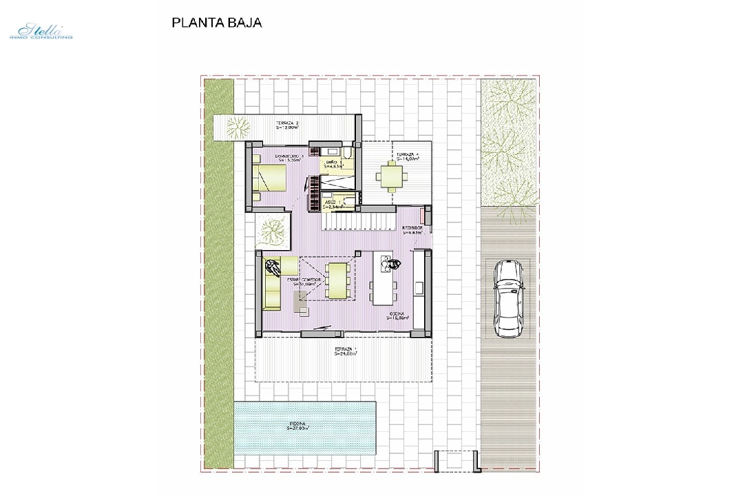 villa in Dehesa de Campoamor for sale, built area 307 m², condition first owner, plot area 500 m², 4 bedroom, 4 bathroom, swimming-pool, ref.: HA-DCN-100-E15-9