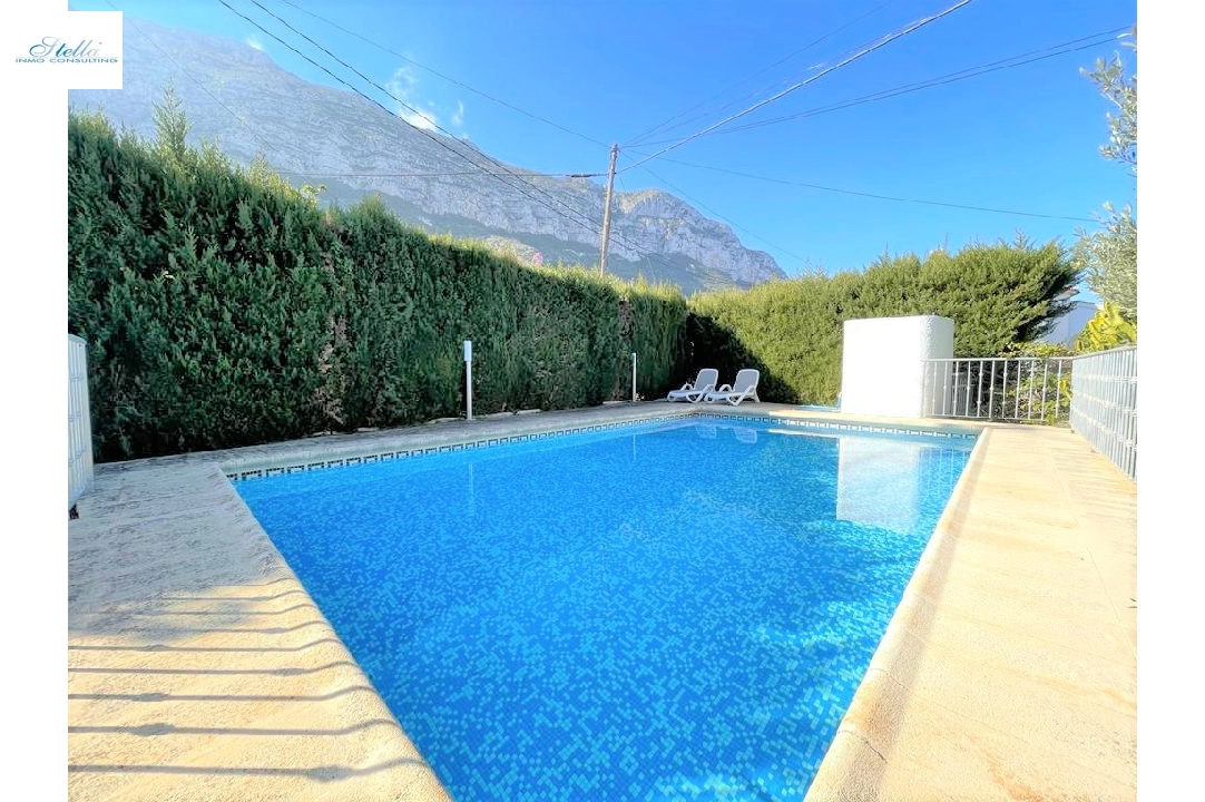 villa in Denia(Montgo) for holiday rental, built area 85 m², year built 1972, condition neat, + KLIMA, air-condition, plot area 700 m², 2 bedroom, 1 bathroom, swimming-pool, ref.: T-0122-2