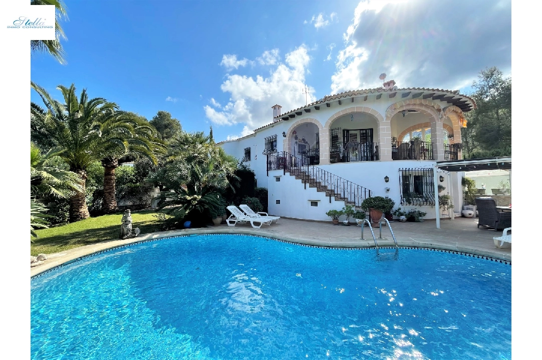 villa in Denia for sale, built area 220 m², year built 1997, + central heating, air-condition, plot area 915 m², 3 bedroom, 3 bathroom, ref.: JS-0122-11