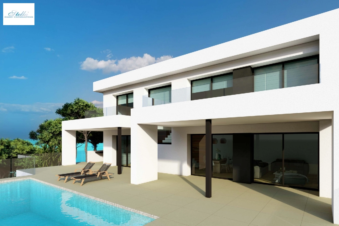 villa in Cumbre del Sol(Residencial Plus Jazmines) for sale, built area 188 m², plot area 847 m², 3 bedroom, 5 bathroom, swimming-pool, ref.: VA-AJ252-2