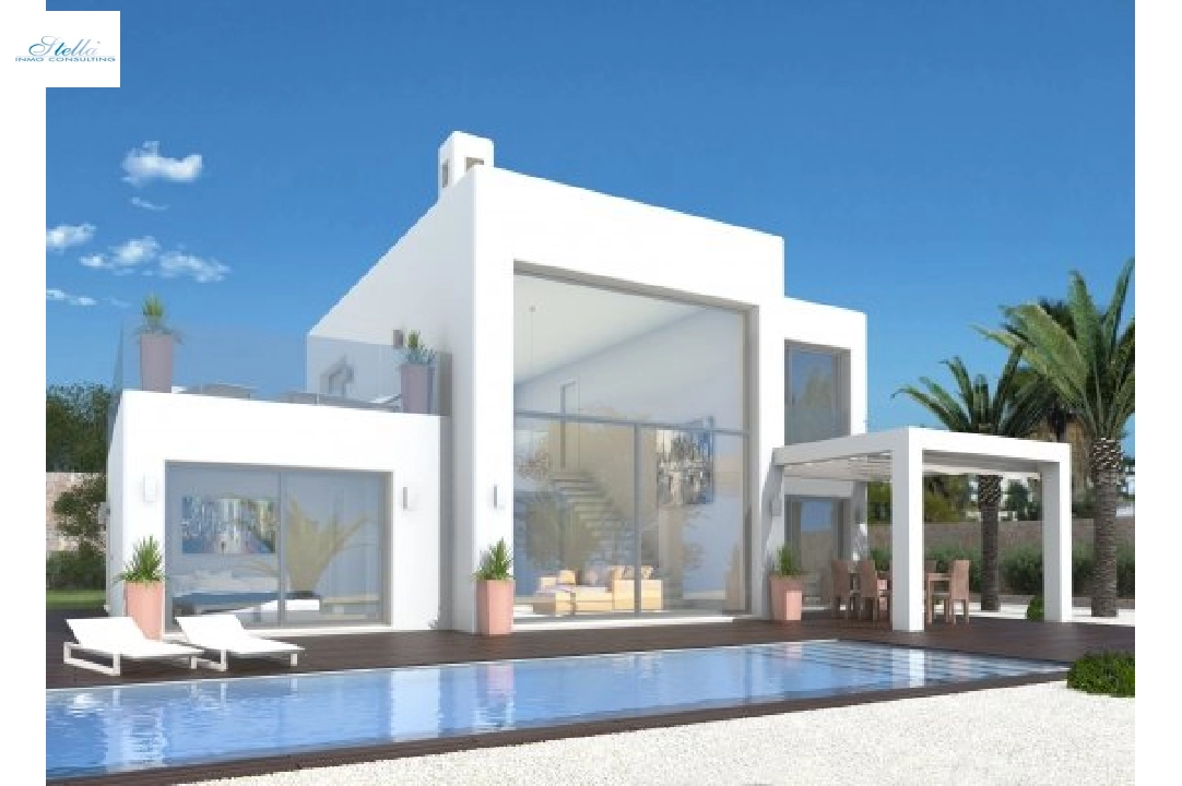 villa in Javea for sale, built area 225 m², air-condition, 4 bedroom, 3 bathroom, swimming-pool, ref.: BS-3974749-1