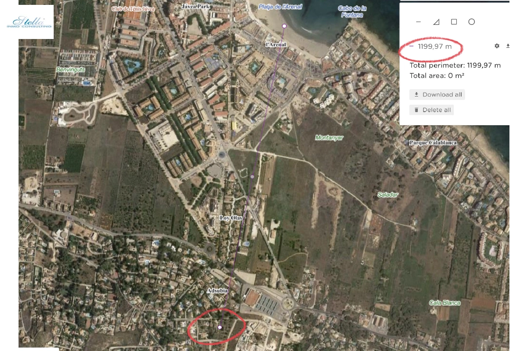 residential ground in Javea for sale, built area 7049 m², ref.: BS-4168235-3