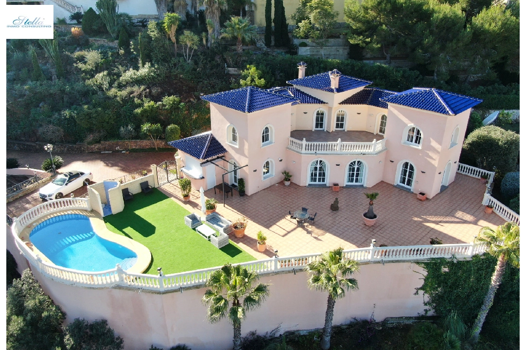 villa in Pedreguer for sale, built area 332 m², air-condition, plot area 1300 m², 5 bedroom, 4 bathroom, swimming-pool, ref.: BS-3974725-1