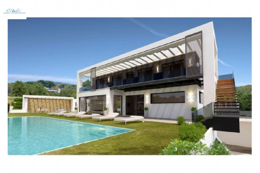 villa in Benissa for sale, built area 350 m², air-condition, plot area 1272 m², 4 bedroom, 4 bathroom, swimming-pool, ref.: BS-3974718-1