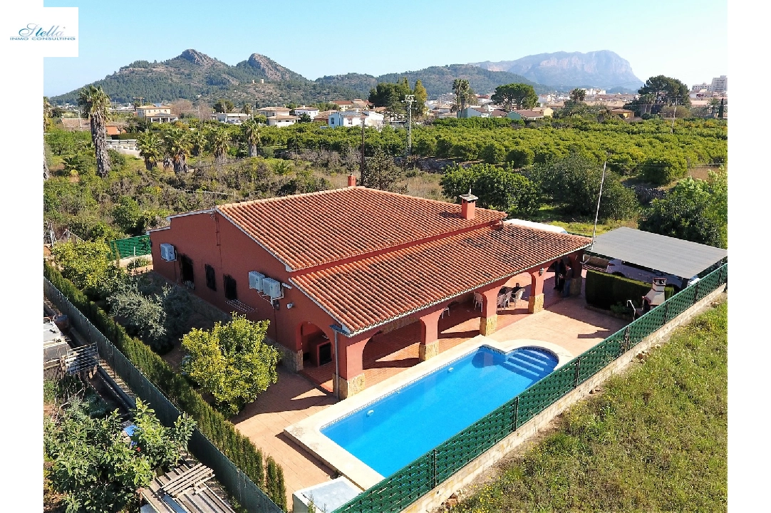 country house in Pedreguer(Campo) for sale, built area 150 m², year built 1980, condition neat, air-condition, plot area 700 m², 4 bedroom, 2 bathroom, swimming-pool, ref.: GC-0322-1