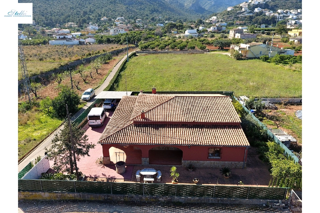 country house in Pedreguer(Campo) for sale, built area 150 m², year built 1980, condition neat, air-condition, plot area 700 m², 4 bedroom, 2 bathroom, swimming-pool, ref.: GC-0322-25