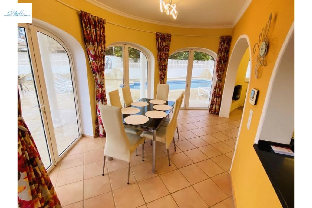 summer house in Els Poblets for holiday rental, built area 234 m², year built 2004, condition mint, + underfloor heating, air-condition, plot area 614 m², 4 bedroom, 3 bathroom, swimming-pool, ref.: V-0322-15