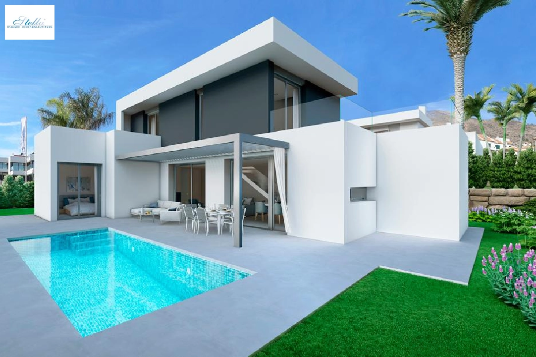 villa in Finestrat for sale, built area 177 m², plot area 600 m², 3 bedroom, 3 bathroom, swimming-pool, ref.: COB-3182-1