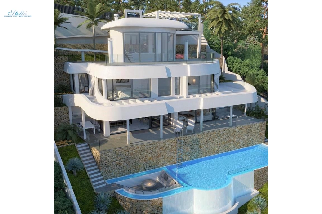 villa in Altea Hills for sale, built area 224 m², plot area 815 m², 4 bedroom, 6 bathroom, swimming-pool, ref.: COB-3124-6