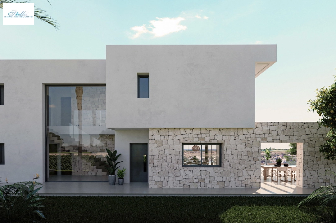 villa in Rafol de Almunia for sale, built area 186 m², year built 2023, plot area 900 m², 3 bedroom, 2 bathroom, ref.: AS-0722-3