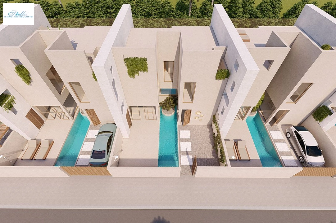 terraced house in Formentera del Segura for sale, built area 217 m², condition first owner, air-condition, plot area 175 m², 3 bedroom, 2 bathroom, swimming-pool, ref.: HA-FRN-131-R01-9