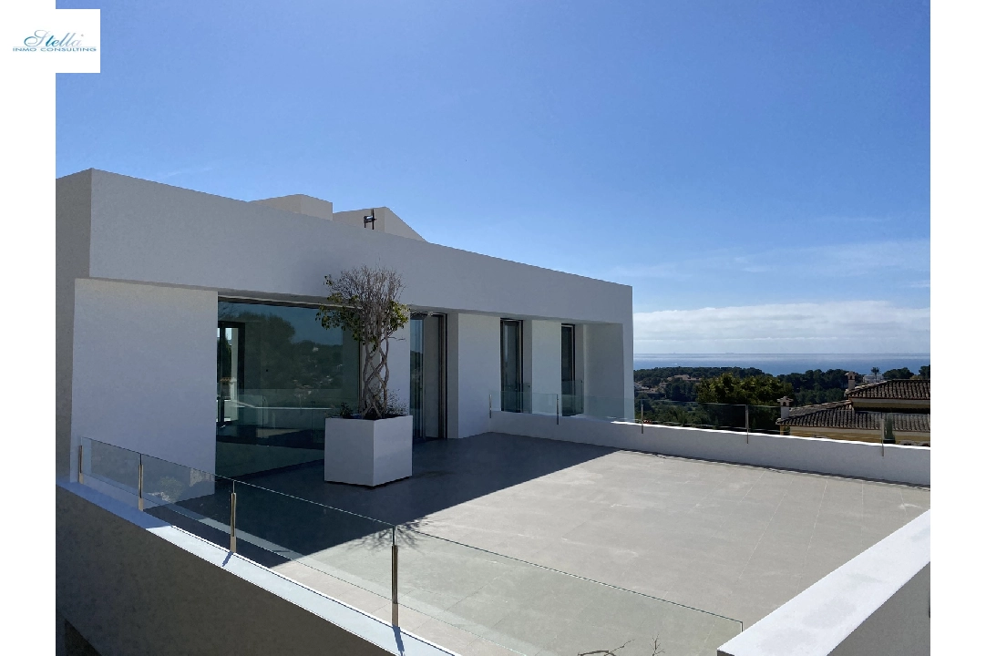 villa in Moraira for sale, built area 410 m², year built 2014, condition neat, + underfloor heating, air-condition, plot area 1150 m², 4 bedroom, 4 bathroom, swimming-pool, ref.: AS-2422-20