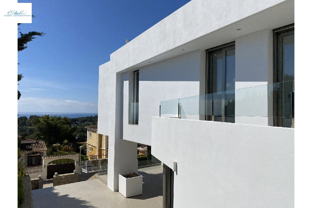 villa in Moraira for sale, built area 410 m², year built 2014, condition neat, + underfloor heating, air-condition, plot area 1150 m², 4 bedroom, 4 bathroom, swimming-pool, ref.: AS-2422-31