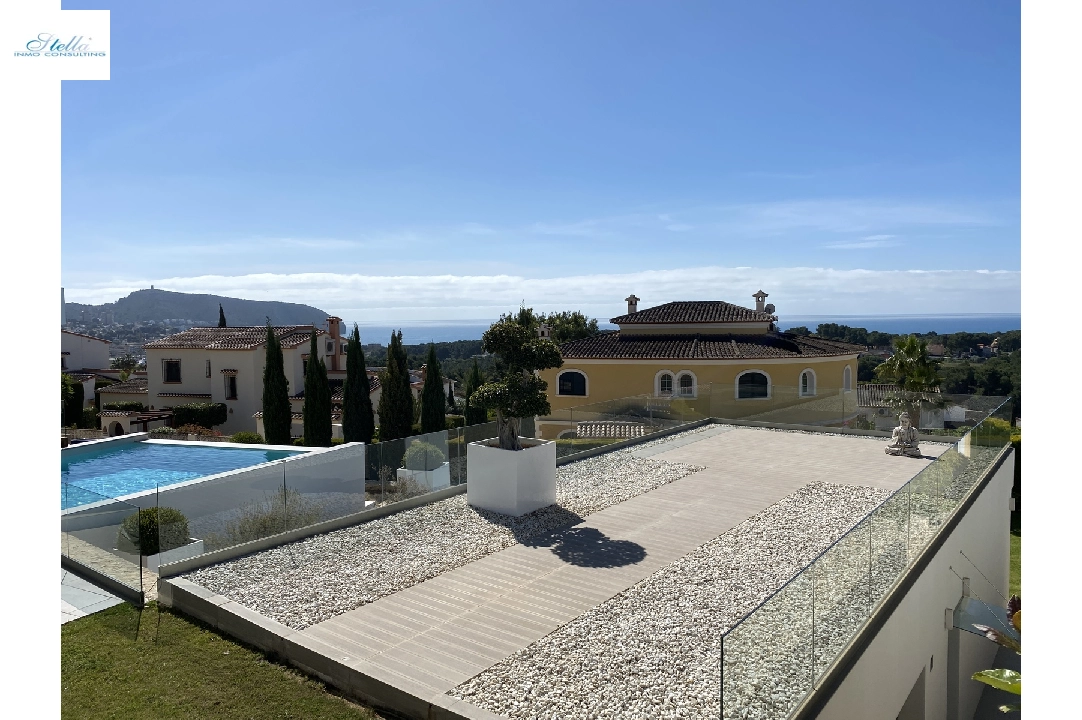 villa in Moraira for sale, built area 410 m², year built 2014, condition neat, + underfloor heating, air-condition, plot area 1150 m², 4 bedroom, 4 bathroom, swimming-pool, ref.: AS-2422-34