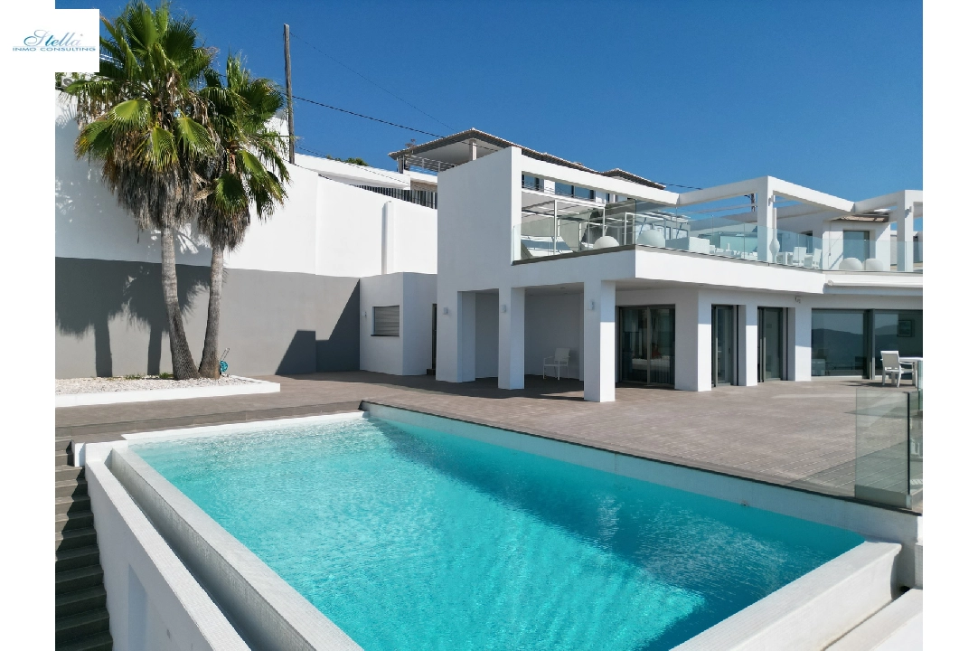villa in Moraira(Moraira) for sale, built area 400 m², year built 2014, condition mint, + underfloor heating, air-condition, plot area 850 m², 4 bedroom, 4 bathroom, swimming-pool, ref.: AS-2522-16