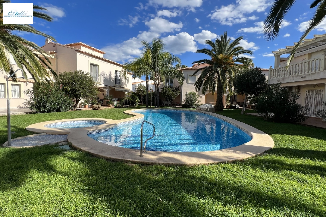 terraced house in Denia(Las Marinas) for holiday rental, built area 98 m², year built 2001, condition neat, + KLIMA, air-condition, 2 bedroom, 2 bathroom, swimming-pool, ref.: T-0222-1