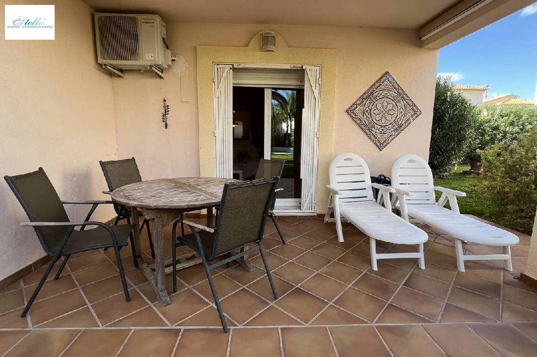 terraced house in Denia(Las Marinas) for holiday rental, built area 98 m², year built 2001, condition neat, + KLIMA, air-condition, 2 bedroom, 2 bathroom, swimming-pool, ref.: T-0222-11