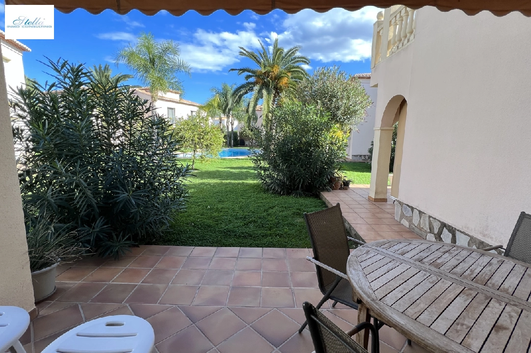 terraced house in Denia(Las Marinas) for holiday rental, built area 98 m², year built 2001, condition neat, + KLIMA, air-condition, 2 bedroom, 2 bathroom, swimming-pool, ref.: T-0222-12
