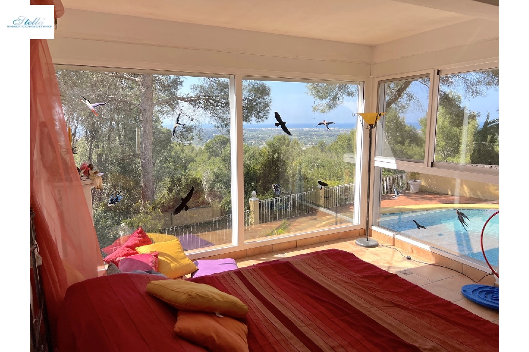 villa in Denia(Denia) for sale, built area 160 m², year built 1985, condition neat, + stove, air-condition, plot area 750 m², 4 bedroom, 3 bathroom, swimming-pool, ref.: AS-2922-13