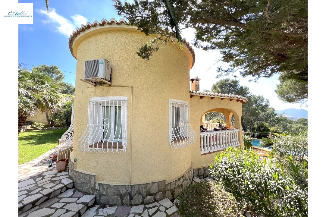 villa in Denia(Denia) for sale, built area 160 m², year built 1985, condition neat, + stove, air-condition, plot area 750 m², 4 bedroom, 3 bathroom, swimming-pool, ref.: AS-2922-15