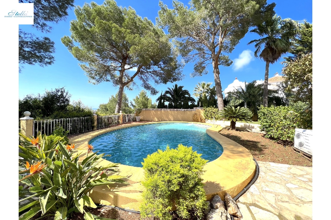 villa in Denia(Denia) for sale, built area 160 m², year built 1985, condition neat, + stove, air-condition, plot area 750 m², 4 bedroom, 3 bathroom, swimming-pool, ref.: AS-2922-4