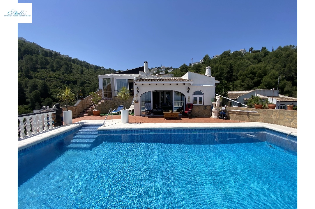 villa in Pego-Monte Pego for sale, built area 138 m², year built 1991, condition neat, + KLIMA, air-condition, plot area 1060 m², 3 bedroom, 2 bathroom, swimming-pool, ref.: GC-0722-1