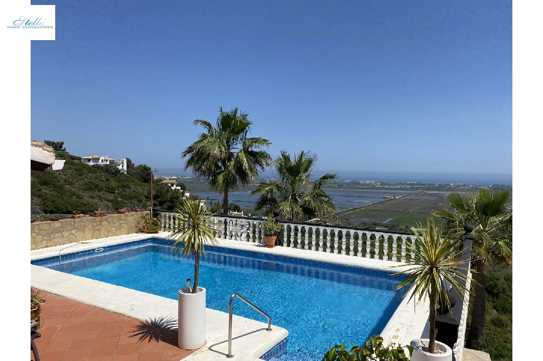 villa in Pego-Monte Pego for sale, built area 138 m², year built 1991, condition neat, + KLIMA, air-condition, plot area 1060 m², 3 bedroom, 2 bathroom, swimming-pool, ref.: GC-0722-24