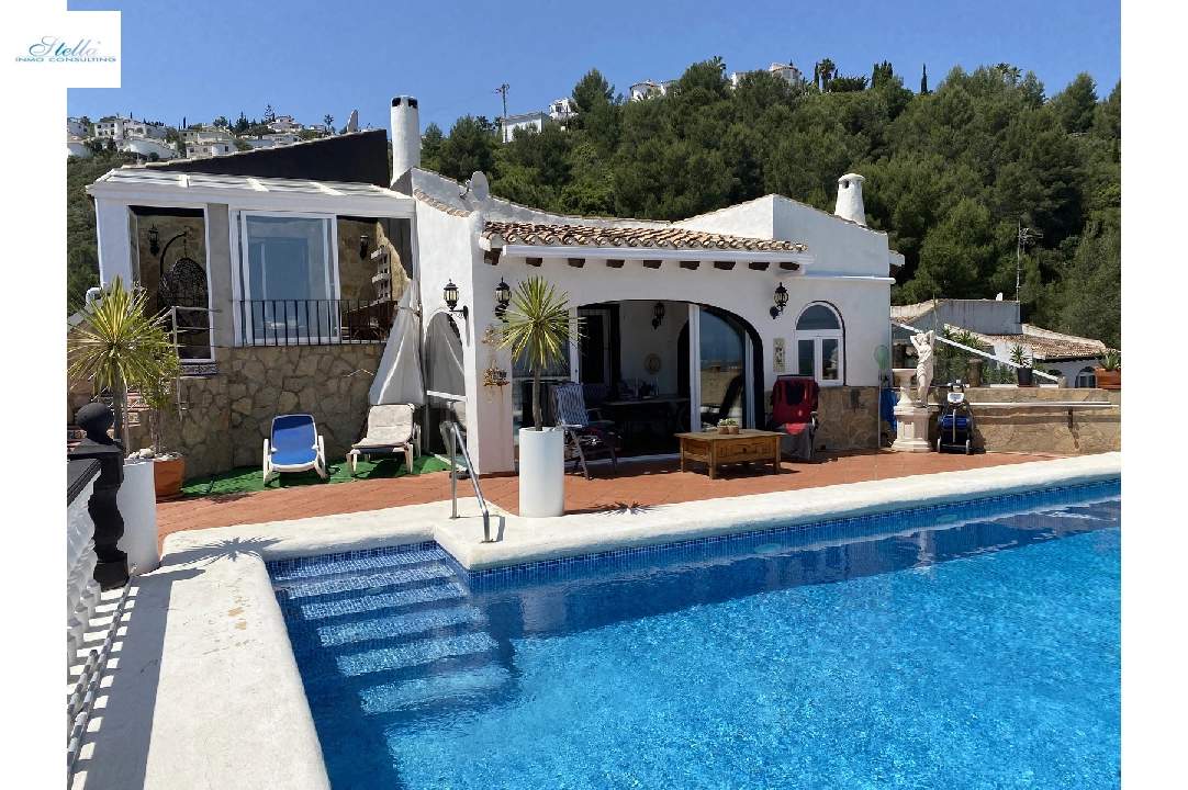 villa in Pego-Monte Pego for sale, built area 138 m², year built 1991, condition neat, + KLIMA, air-condition, plot area 1060 m², 3 bedroom, 2 bathroom, swimming-pool, ref.: GC-0722-26