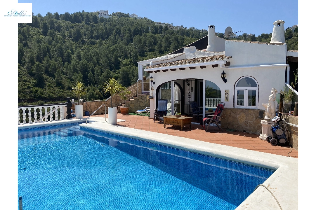villa in Pego-Monte Pego for sale, built area 138 m², year built 1991, condition neat, + KLIMA, air-condition, plot area 1060 m², 3 bedroom, 2 bathroom, swimming-pool, ref.: GC-0722-27