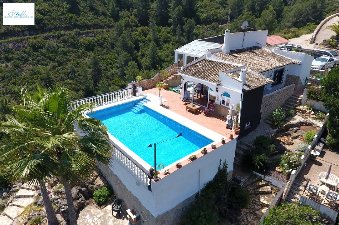 villa in Pego-Monte Pego for sale, built area 138 m², year built 1991, condition neat, + KLIMA, air-condition, plot area 1060 m², 3 bedroom, 2 bathroom, swimming-pool, ref.: GC-0722-3