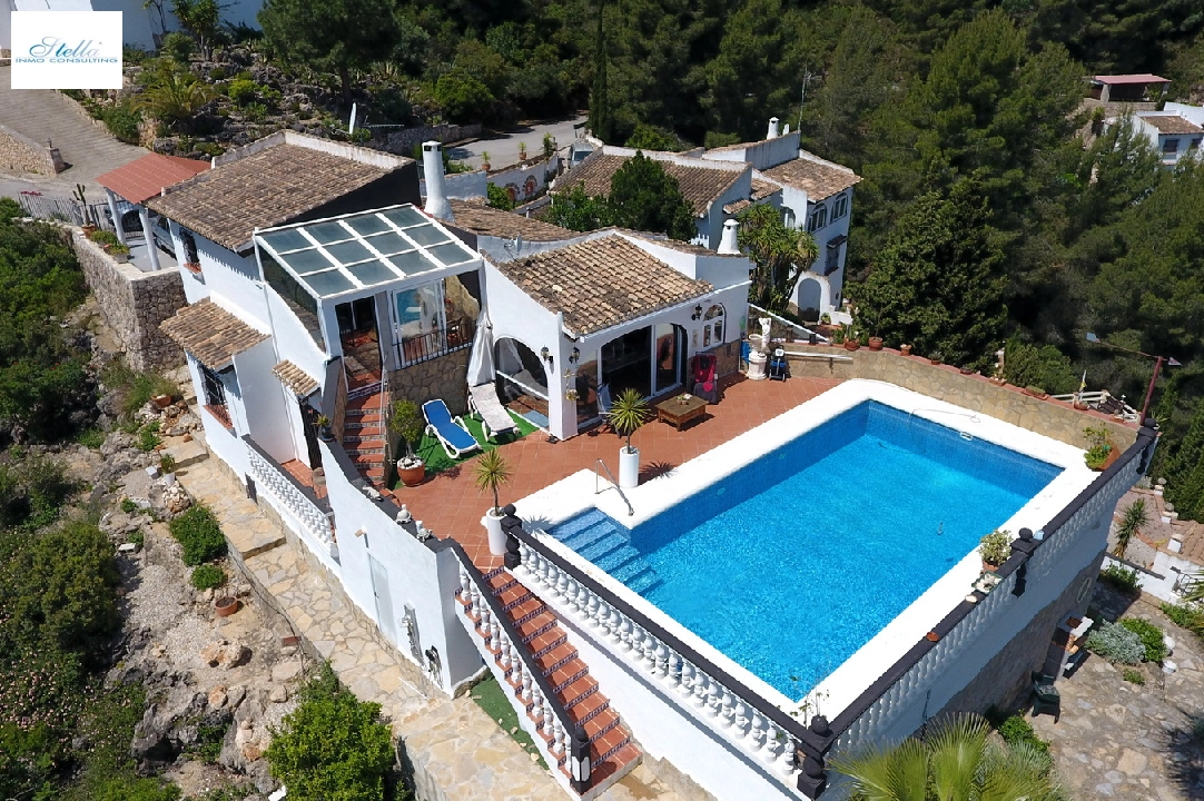 villa in Pego-Monte Pego for sale, built area 138 m², year built 1991, condition neat, + KLIMA, air-condition, plot area 1060 m², 3 bedroom, 2 bathroom, swimming-pool, ref.: GC-0722-31