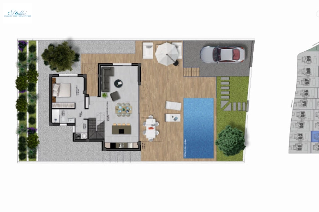 villa in Finestrat(Finestrat) for sale, built area 140 m², plot area 329 m², 3 bedroom, 3 bathroom, ref.: BP-3501FIN-9