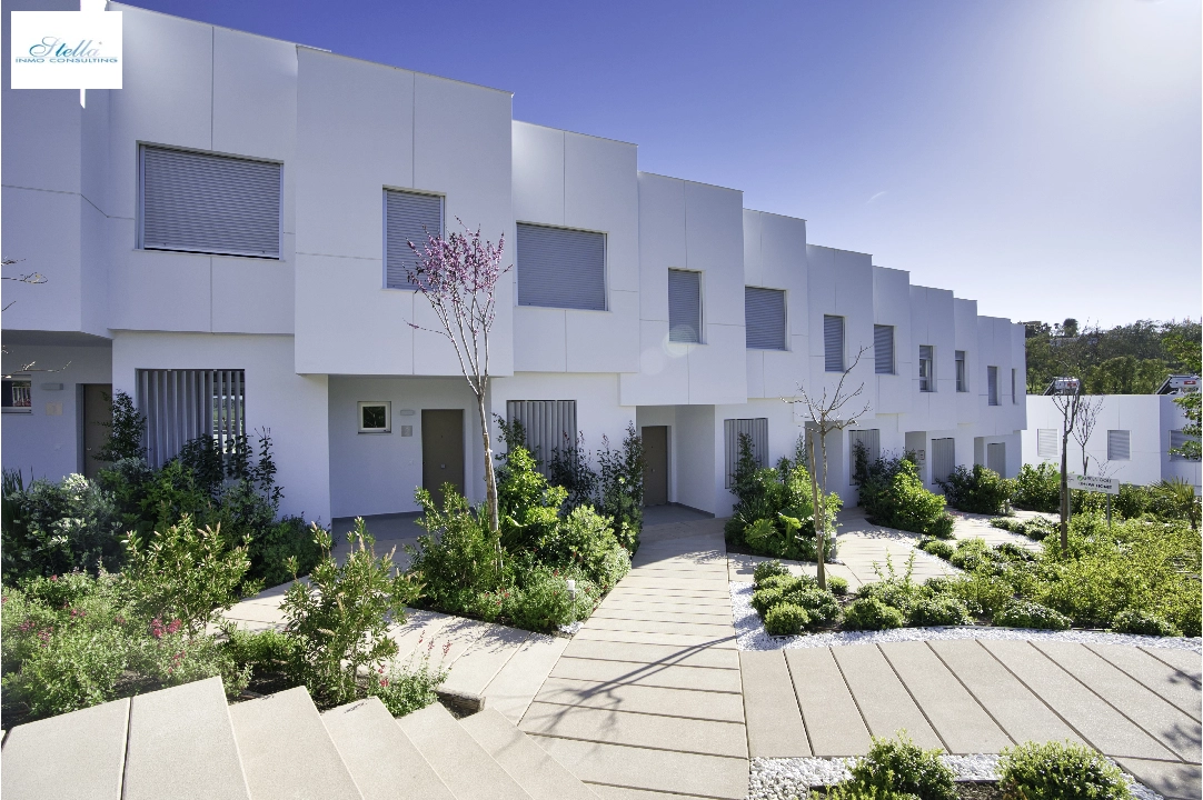 town house in Estepona(Estepona Golf) for sale, built area 225 m², plot area 272 m², 3 bedroom, 3 bathroom, swimming-pool, ref.: TW-GREEN-GOLF-30-18