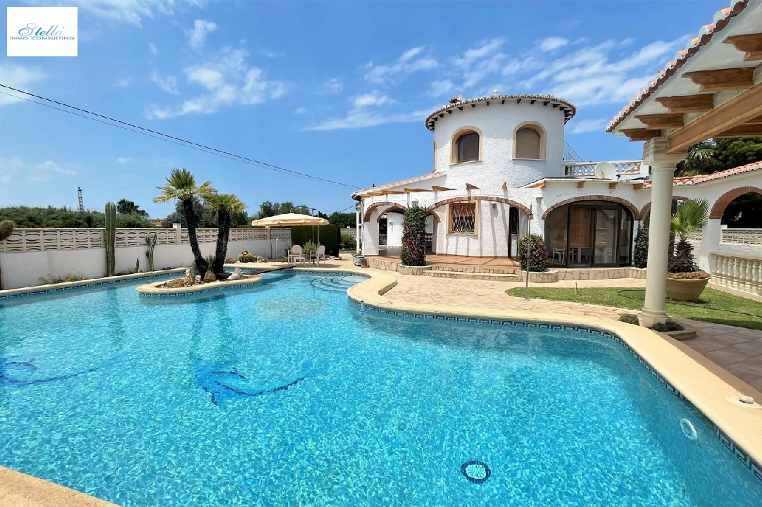 villa in Els Poblets for sale, built area 130 m², year built 1985, + stove, air-condition, plot area 712 m², 3 bedroom, 2 bathroom, swimming-pool, ref.: JS-0522-1