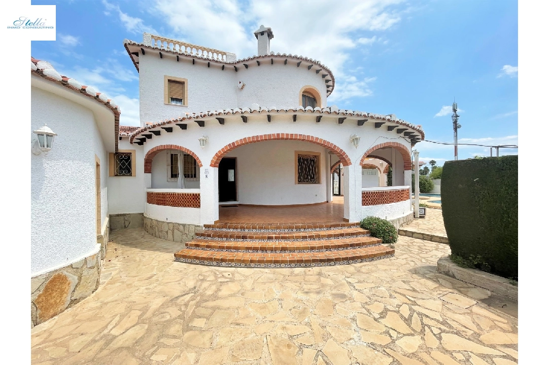 villa in Els Poblets for sale, built area 130 m², year built 1985, + stove, air-condition, plot area 712 m², 3 bedroom, 2 bathroom, swimming-pool, ref.: JS-0522-3