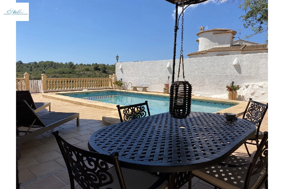 villa in Pedreguer for sale, built area 170 m², year built 1995, condition neat, air-condition, plot area 720 m², 4 bedroom, 3 bathroom, swimming-pool, ref.: GC-1222-2