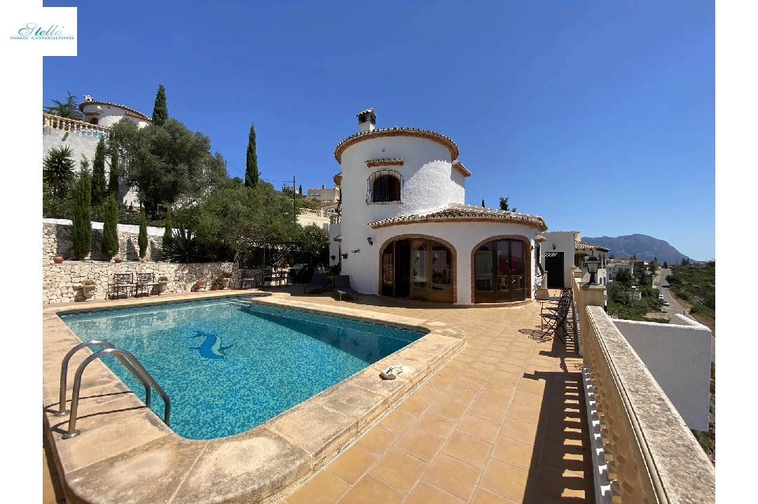 villa in Pedreguer for sale, built area 170 m², year built 1995, condition neat, air-condition, plot area 720 m², 4 bedroom, 3 bathroom, swimming-pool, ref.: GC-1222-34