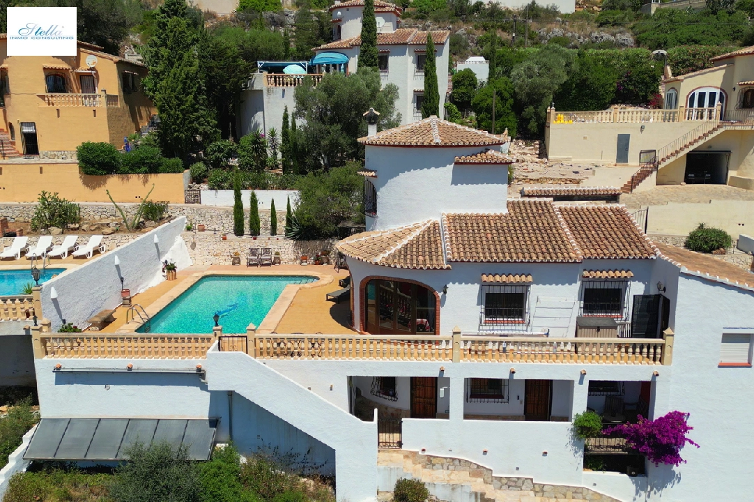villa in Pedreguer for sale, built area 170 m², year built 1995, condition neat, air-condition, plot area 720 m², 4 bedroom, 3 bathroom, swimming-pool, ref.: GC-1222-35