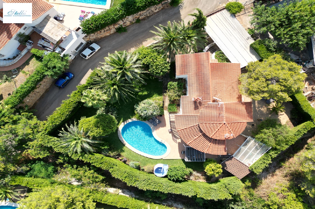 villa in Denia(Montgo) for holiday rental, built area 220 m², year built 1997, condition neat, + central heating, air-condition, plot area 915 m², 3 bedroom, 3 bathroom, swimming-pool, ref.: T-0422-3